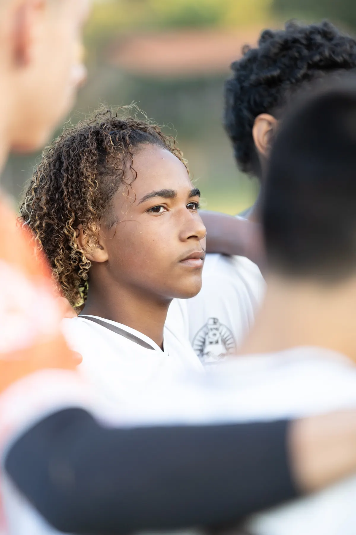 Retrato de um jovem atleta da SNA Brasil
